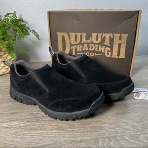 Duluth Mens Non Slip Suede Shoes Size 10